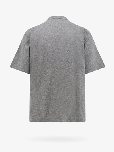 Shop Off-white Off White Man T-shirt Man Grey T-shirts In Gray