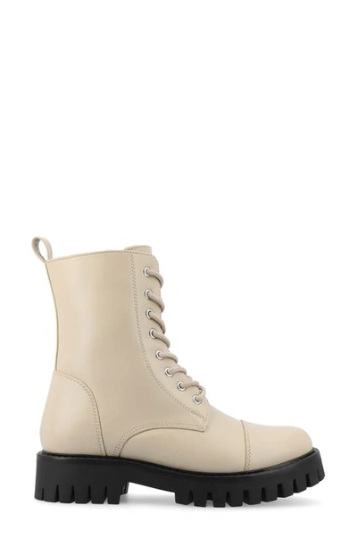 Journee Collection Aaley Bootie In Bone