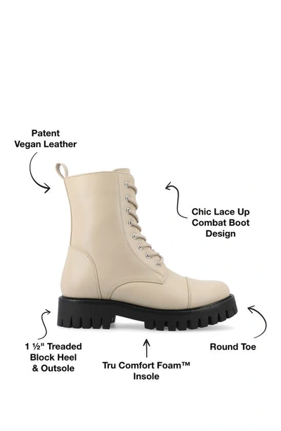 Journee Collection Aaley Bootie In Bone