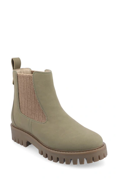 Shop Journee Collection Alara Bootie In Green