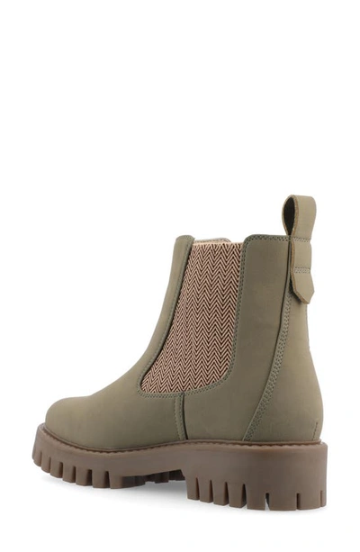 Shop Journee Collection Alara Bootie In Green