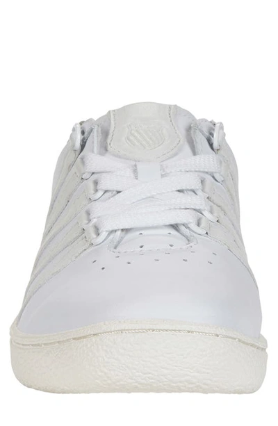 Shop K-swiss The Pro Luxe Sneaker In White/ Snow White