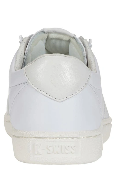 Shop K-swiss The Pro Luxe Sneaker In White/ Snow White