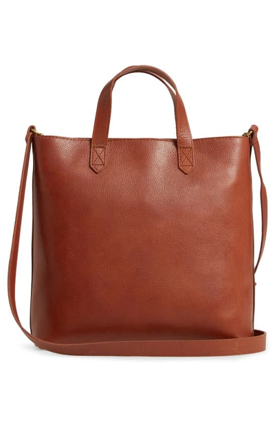 Madewell The Small Transport Crossbody Bag In English Saddle