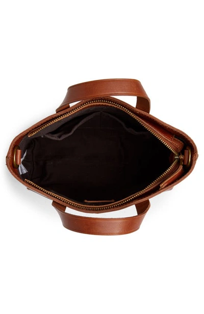 Madewell The Small Transport Crossbody Bag In English Saddle