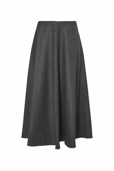 Shop Altuzarra 'varda' Skirt In Carbon Melange