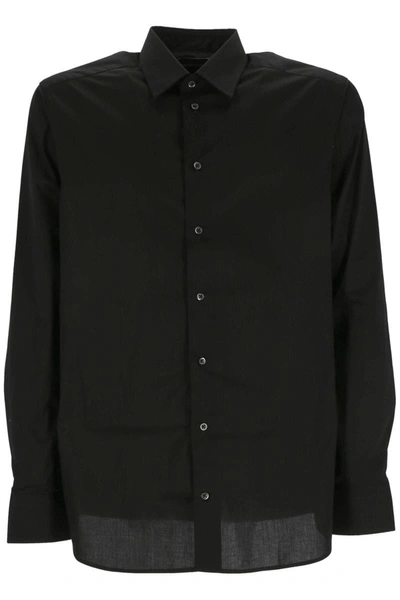 Shop Ea7 Emporio Armani Shirts In Black