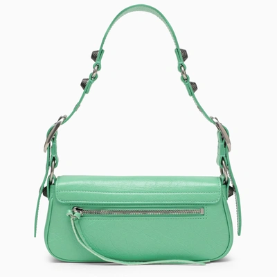 Shop Balenciaga Le Cagole Small Mint Green Bag