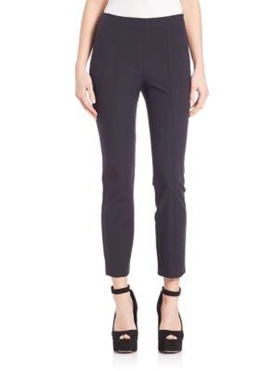 Shop Alexander Wang T Tech Suiting Fitted Pants In Black