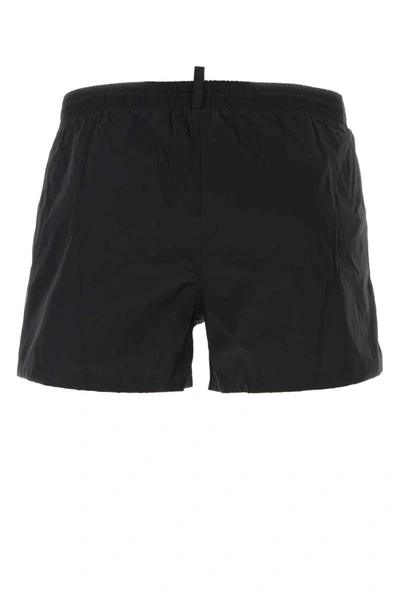 Shop Dsquared2 Dsquared Swimsuits In Black