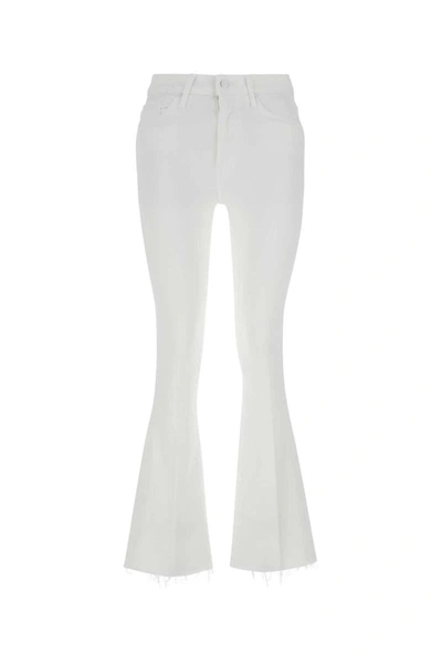Shop Mother Jeans In White