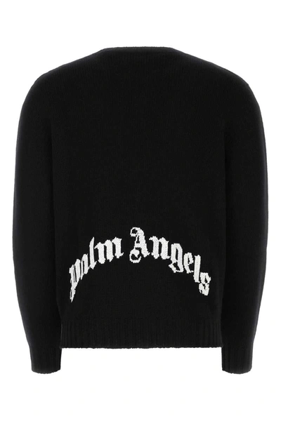 Shop Palm Angels Knitwear In Black