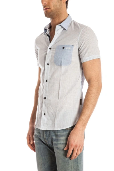 Shop Armani Jeans Shirt In White