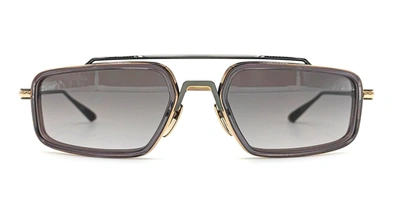 Shop Chrome Hearts Sunglasses In Gold, Grey