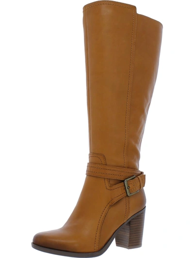 Shop Naturalizer Kelsey Womens Wide Calf Leather Riding Boots In Multi