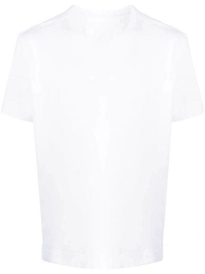 Shop Givenchy 4g Logo Cotton T-shirt In White