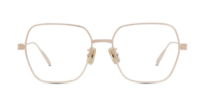 Shop Givenchy Eyeglasses In Rose Gold