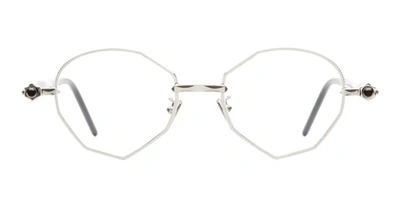 Shop Kuboraum Eyeglasses In Silver