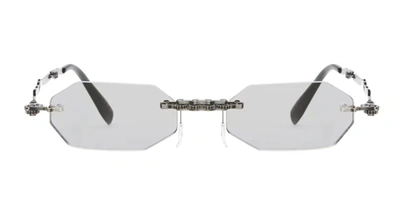 Shop Kuboraum Sunglasses In Grey
