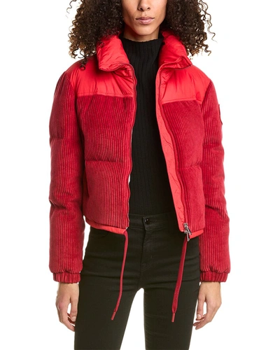 Shop Moncler Waitaki Jacket In Red
