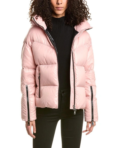 Shop Moncler Huppe Jacket In Pink