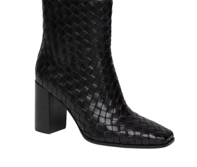 Shop Paige Frances Boot In Black Leather