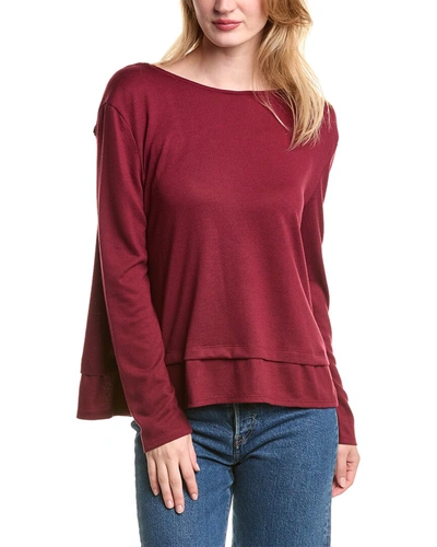 Shop 1.state Tie Back Top In Red
