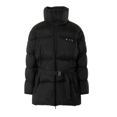Shop Off-white Off- Nylon Men's Jacket In Black