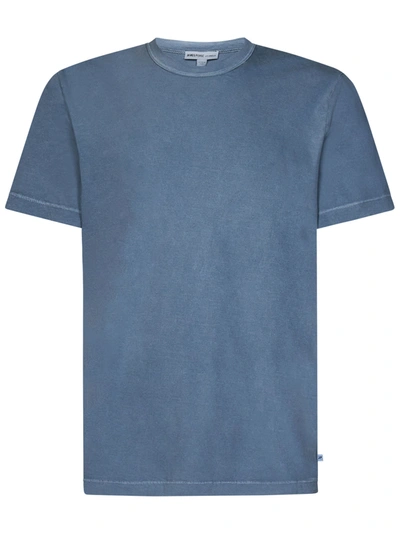 Shop James Perse T-shirt In Azzurro