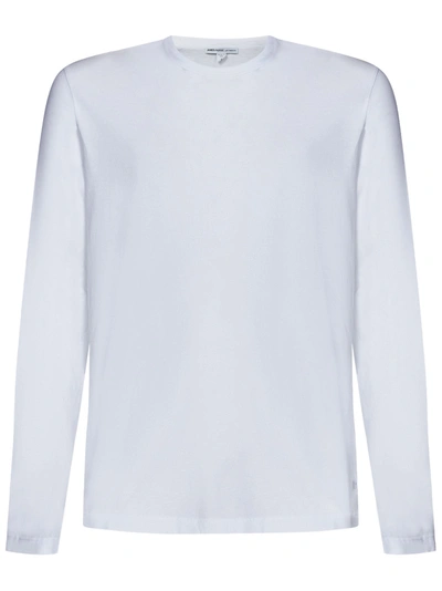 Shop James Perse T-shirt In Bianco