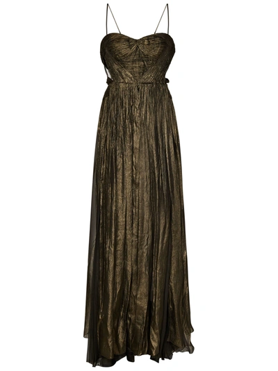 Shop Maria Lucia Hohan Allar Long Dress In Nero