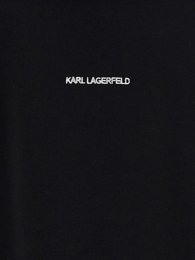 Shop Karl Lagerfeld 'ikonik 2,0' Hoodie In Black
