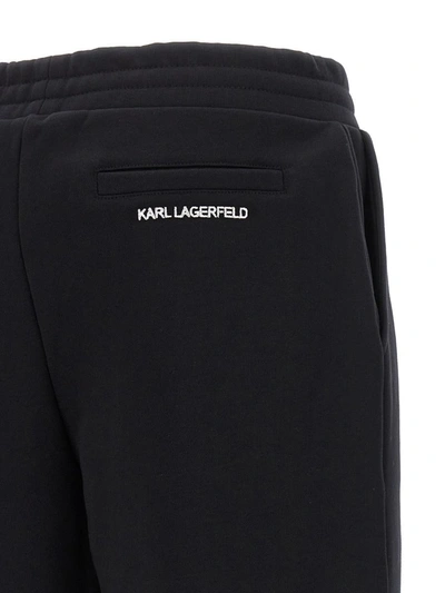 Shop Karl Lagerfeld 'ikonik 2,0' Joggers In Black