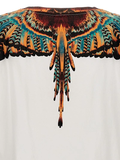 Shop Marcelo Burlon County Of Milan 'grizzly Wings' T-shirt In Multicolor