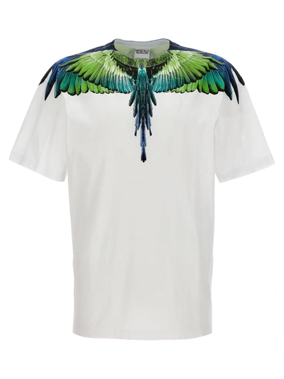 Shop Marcelo Burlon County Of Milan 'icon Wings' T-shirt In Multicolor
