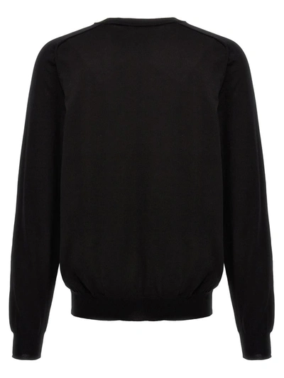 Shop Moschino 'archive Teddy' Sweater In Black