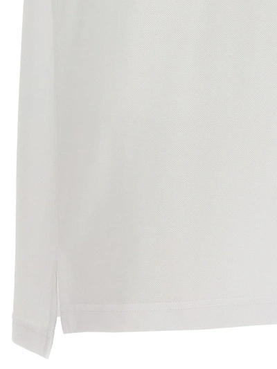 Shop Moschino 'archive Teddy' Polo Shirt In White