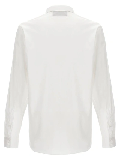 Shop Philipp Plein 'sugar Daddy Skull&bones' Shirt In White