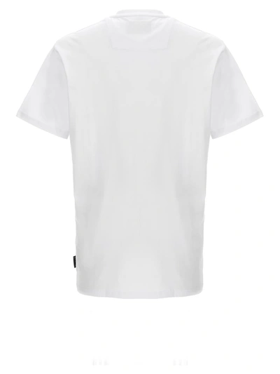 Shop Philipp Plein Rubberized Logo T-shirt In White