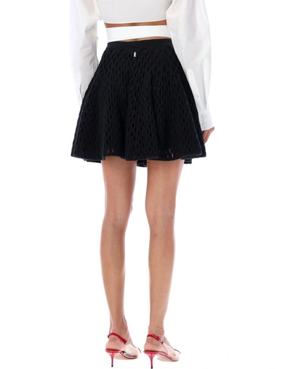 Shop Alaïa Cage Skirt In Black
