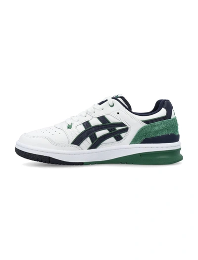 Shop Asics Ex89 Low-top Sneakers In White/midnight