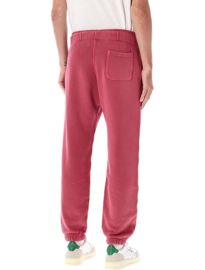 Shop Autry Jogging Patch Logo Pant In Brick Red