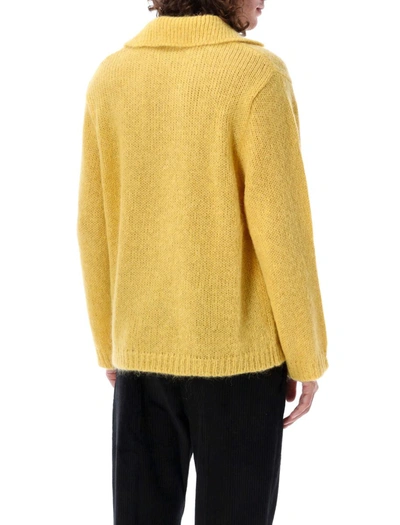 Shop Bode Alpine Pullover In Yellow