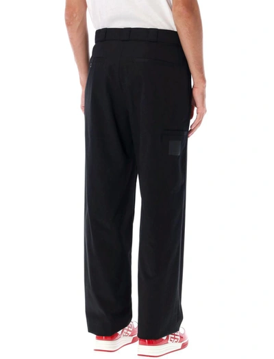 Shop Givenchy Casual Unstiched Pant In Black