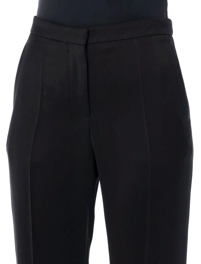 Shop Givenchy Flare Tailoring Pants In Black