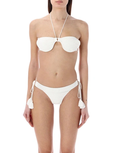Shop Elou Mia Bikini In White