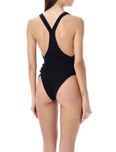 Shop Elou Lin Swimsuit In Black