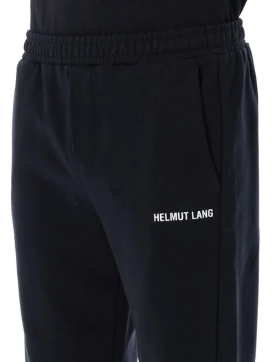 Shop Helmut Lang Core Logo Jogger In Black