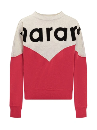 Shop Isabel Marant Étoile Houston Sweatshirt In Red