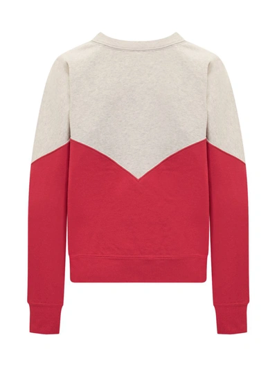 Shop Isabel Marant Étoile Houston Sweatshirt In Red